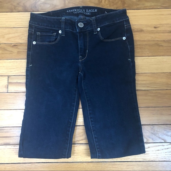 American Eagle dark wash super stretch skinny jeans - Picture 4 of 8